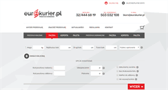 Desktop Screenshot of eurokurier.pl